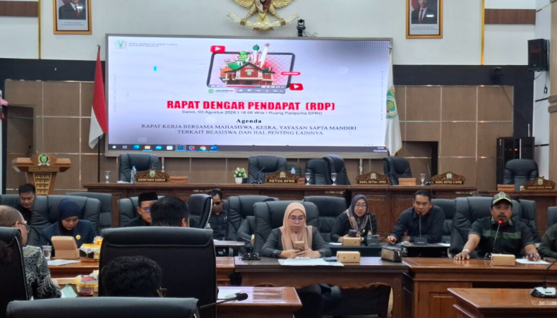 DPRD Balangan Serap Aspirasi Mahasiswa, Desak Penyelesaian Polemik Beasiswa Sapta Mandiri