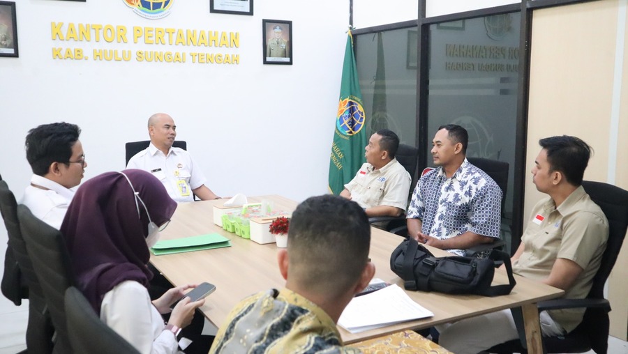 Kantah HST Evaluasi Kinerja Tenaga Outsourcing untuk Perkuat Kualitas Dukungan Layanan