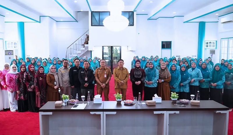 Pemkab HST Dukung Kegiatan TP PKK Dalam Program Pekarangan Pangan Bergizi