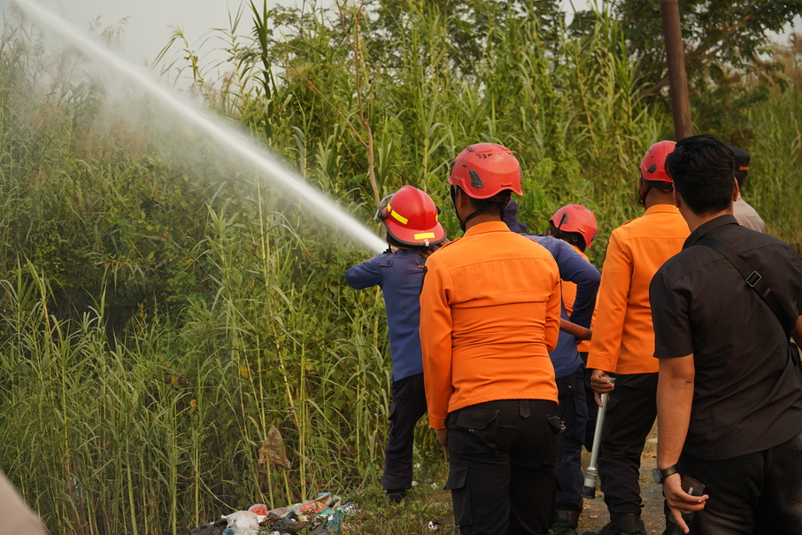 Bupati Samsul Rizal Pastikan Dana Karhutla Rp10 Miliar Telah Turun