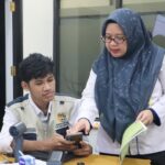 Tingkatkan Kompetensi Generasi Muda, Kantor Pertanahan HST Evaluasi Peserta MagangHub di Bidang Survei dan Pemetaan