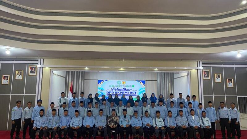 Pemkab HST Hadiri Pelantikan DPD BKPRMI 2026–2031, Perkuat Generasi Qurani Lewat Pembinaan dan Teknologi Digital