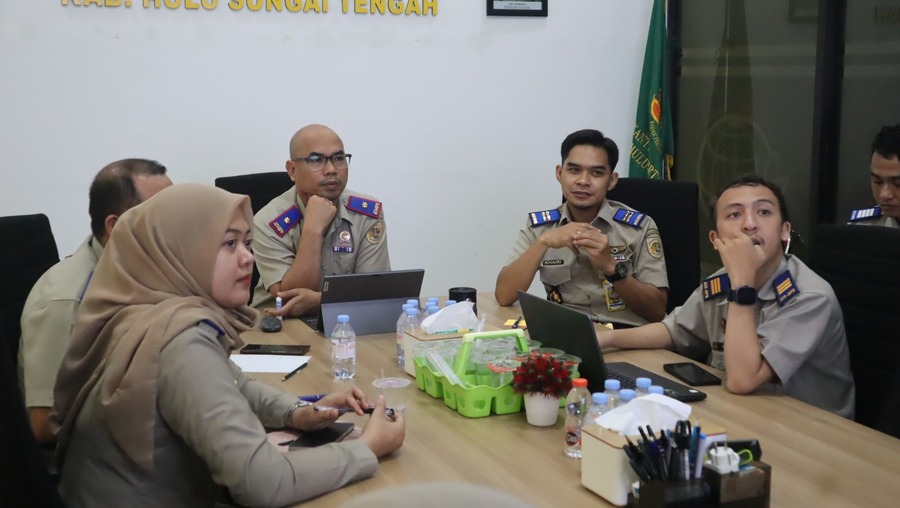 Perkuat Pembangunan Zona Integritas dan Kualitas Pelayanan Publik, Kantor Pertanahan Kabupaten Hulu Sungai Tengah Gelar Coffee Morning